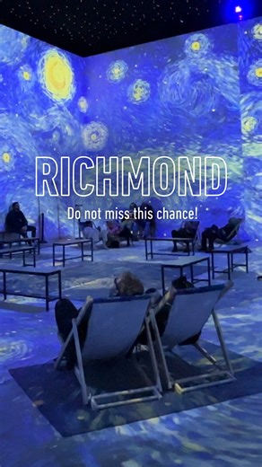 Get your tickets: https://bit.ly/Sep_17th-DiscoverVanGogh ✨ Step inside Van Gogh’s world: where his colors move, breathe, and surround you. The Immersive Experience in Richmond closes September 29th! Don’t miss your chance to wander through his masterpieces 🌻 | Van Gogh Expo