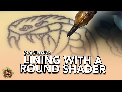 Tattooing 101-How To Line With A Round Shader