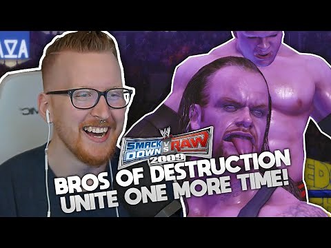 WWE SmackDown vs RAW 2009 - RTWM Undertaker Part 2 - KANE & UNDERTAKER UNITE!