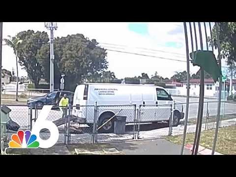 Florida Man Gets Trapped In Landscaper's Van After Breaking In