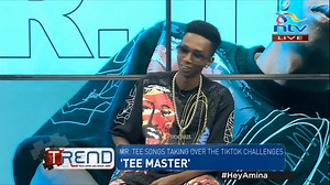 Mr Tee talks about his new song and his next steps #TheTrend #HeyAmina | NTV Kenya