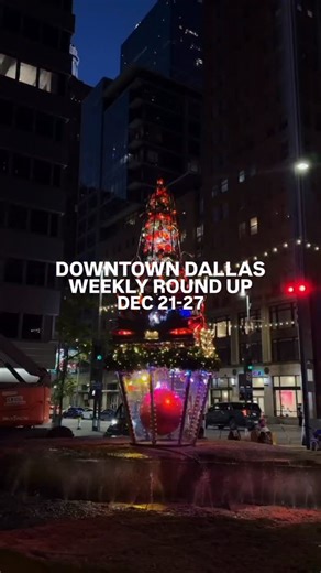 The holidays are here and Downtown Dallas is full of festive things to do. Here’s your weekly event round-up for December 21–27! ⛸️ CultureMap City Rink at Main Street Garden December–January 5 📍Main Street Garden 🏈 Cowboys vs Los Angeles Chargers December 21 | 12:00–3:00 PM 📍AT&T Discovery District 🌽 Tamales Weekend December 21 | 9:00 AM–5:00 PM 📍Dallas Farmers Market 🎅 Brunch with Santa December 21 | 10:00 AM–1:00 PM 📍Little Daisy 🧘 Take a Moment of Peace for Yourself, for Others: A Ye