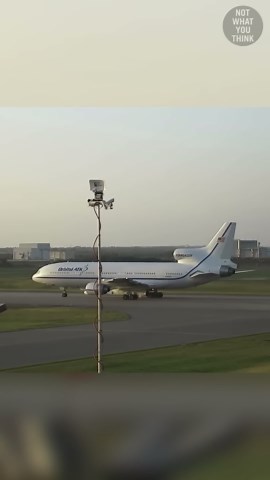 Unusual rocket launch