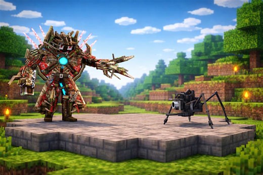 Darwis4: I will make minecraft bedrock java addon, models, and textures for $5 on fiverr.com