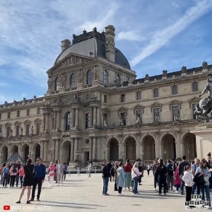 325K views · 10K reactions | Louvre Museum is must visit place in Paris Credit:Walking Alice | Be There | Facebook