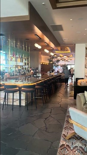 Bar and Restaurant Area at Thompson Hotel Palm Springs