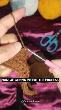 Double Crochet for beginners 🧶 Easy ste be step Tutorial.