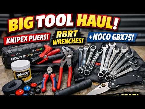 BIG Tool Haul! Knipex, MAC RBRT, Milwaukee Max Bite + NOCO GBX75