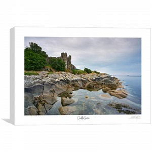 Castle Sween Picture Canvas Wall Art in Colour by JC studios LRPS ARPS ID #1235072
