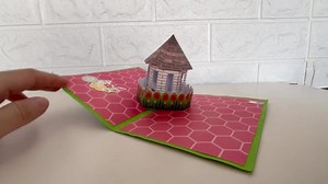 Pop up Card Bandstand TEMPLATE - Etsy UK