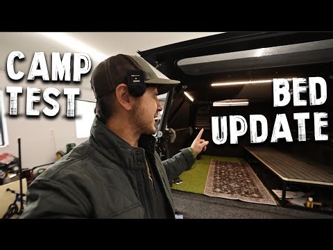 TUNDRA Overland Camping Bed Setup Begins - Tested With A Father Son Overnighter In The GFC