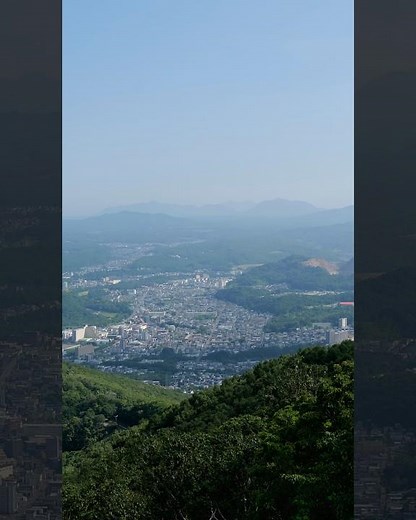 藻岩山・山頂展望台からの眺め 2026年の夏 / LUMIX S5IIX (Short video) #札幌 #観光スポット