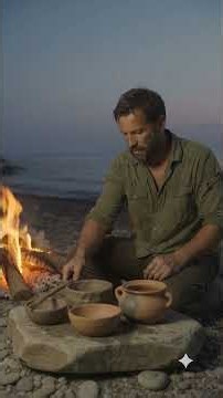 Surviving 100 Days Alone on a Deserted Island #shorts #survival