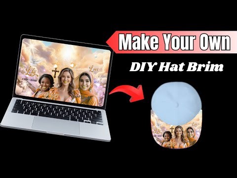 How To Create a Hat Brim Template in Minutes!