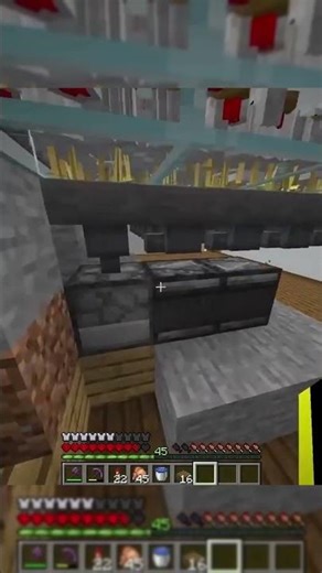 Automated Chicken Farm in Minecraft From Egg to Cooked Chicken!