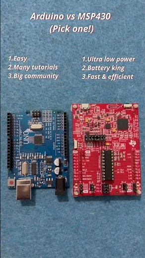 Arduino vs MSP430 ⚡ Which One Would You Pick?