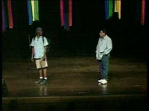 Peter Joseph and Learie Joseph on Stage