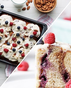 115K views · 432 reactions | Breakfast doesn’t get any better than this! These berry almond morning buns are filled with a homemade mixed berry compote and creamy almond paste. We top them off with cream cheese icing, more fresh berries, and sliced almonds. Pro-tip: Toast the almonds before making the almond paste for a deeper nutty flavor. See and shop the recipe: https://tasty.co/buy/berry-almond-morning-buns | Tasty | Facebook