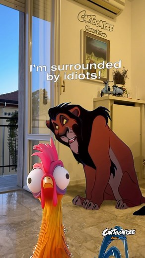 109K views · 4.5K reactions | Once Upon a House Animal Edition  #disney #animation #studio #cartoonize | cartoonizetheworld | Facebook