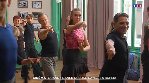 🎬 Franck Dubosc Officiel s'est plongé dans le monde complexe de la... rumba pour les besoins de son nouveau film : un mélange de comédie et de tendresse. Regardez 👇. | TF1 INFO