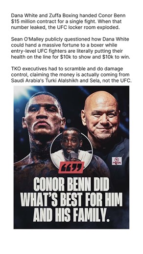 Conor Benn $15 million Boxing deal
