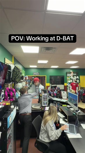 We all love working at D-BAT and value all our customers! Sometimes you have to play a little dodgeball with them. #dbatcedarcity #value #customer #dodgeball
