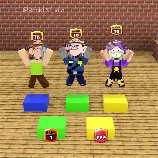 Sprunki Lily vs Sprunki City Boy – who will get rank 9999? 🤔🤔