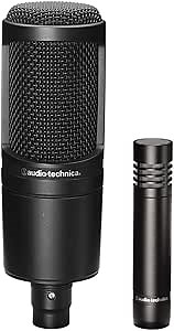 Audio-Technica AT2041SP Professional Studio Condenser Microphone Pack, Black