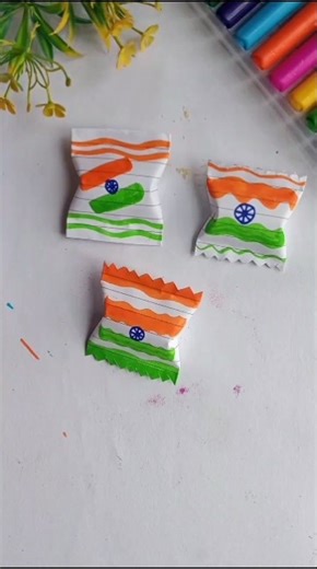 indian flag candy ~ Republic Day ~26 January #shorts #india #republicday #indianflag