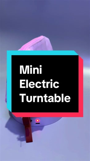 a good purchase for a faceless affiliate like me 🤩 #minielectricturntable #turntables #foryoupage #unboxing #foryou