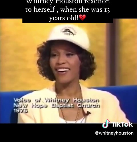 Whitney Houston Reacts to Hearing Herself Sing at Church as a Young Girl