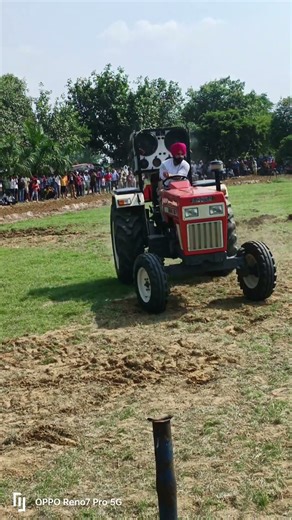 Harrow competition mein sardar ne kiya stunt 855 tractor par music system bhi Tut Gaya