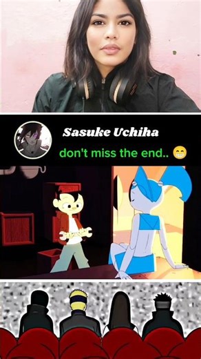 Naruto squad reaction on robot girl😁😁😁