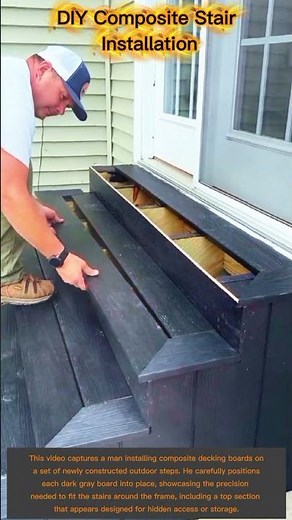 DIY Composite Stair Installation