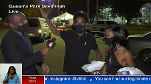 78K views · 544 reactions | TV6 News Anselm Gibbs was live at the Queen's Park Savannah, to get the reaction of one food vendor, on the reopening of the food industry. Anselm also spoke with elated customers who had the opportunity to purchase fast food for the first time in months. #COVID19 #SoETnT | CCN TV6: Trinidad and Tobago | Facebook