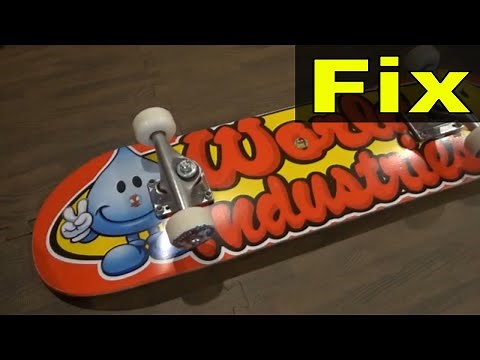 How To Fix A Skateboard That Turns By Itself-Easy Steps-Full Tutorial