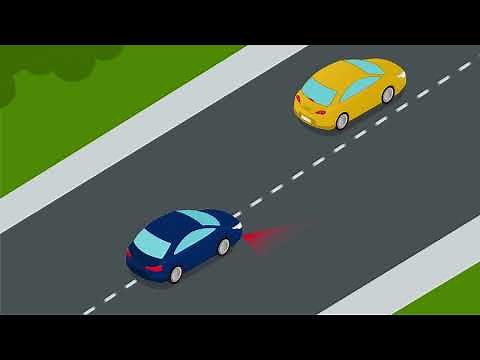 Lane Departure Warning and Lane Keep Assist - Vehicle safety feature animations