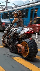 🔥Chrome Rider｜クロームライダー｜크롬라이더｜鉻鋼騎者 #cyberpunk #sciencefiction #mechanic #femalerider | Honda二輪高雄店-鮑承峯