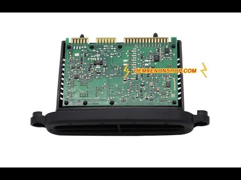 BMW 1Series F20 F21 Headlight Ballast Bulb TMS DRL Control Module Projector Bowl Lens Cover Replace