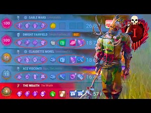 BEST WRAITH BUILD VS P100 TTV SQUAD | Dead by Daylight