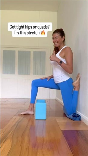 Best Stretch for Tight Hips & Quads 🔥 (Do This Daily!)