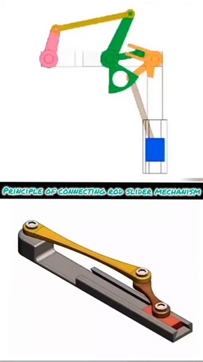 Conveyor System | Principle of connecting rod slider mechanism | Solid Works Design | 3D Animation #conveyorsystems #solidworks #solidworks_design #3d... | Instagram