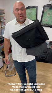 New Product Alert , the Mini Ballistic Briefcase made from Aramid Fiber and can defeat up to a .44 mag | Luxury Cars Manila