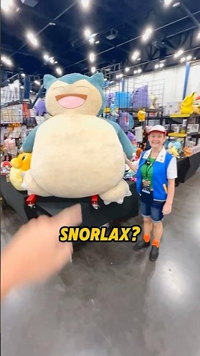 I Found Giant Snorlax Pokemon Plush