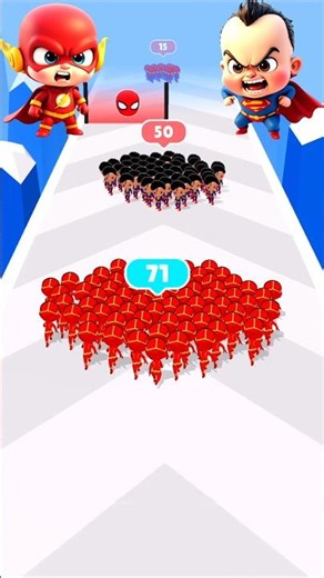 Baby flash ♥️ vs baby superman💙#shorts #gaming