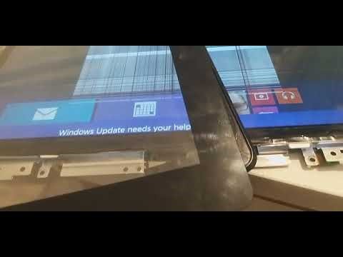 replace touchscreen on asus transformer book T100TA - apply touch to bezel first