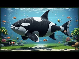 Fish Animation | And Gentle Water Flow Sound