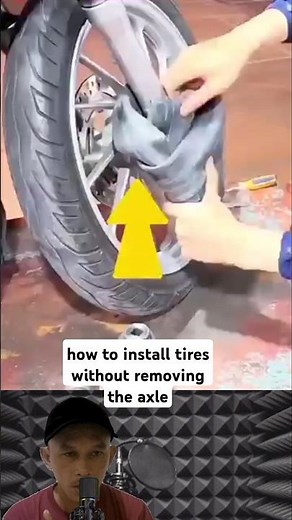 How to Install a Motorcycle Inner Tube Without Removing the Axle – Quick & Easy
