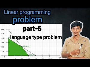 linear programming problem part 6