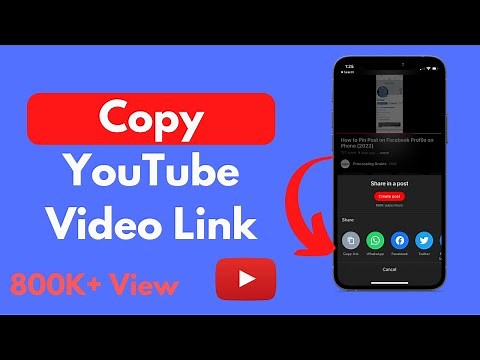 How to Copy YouTube Video Link in Mobile (Updated) | Copy Link From YouTube